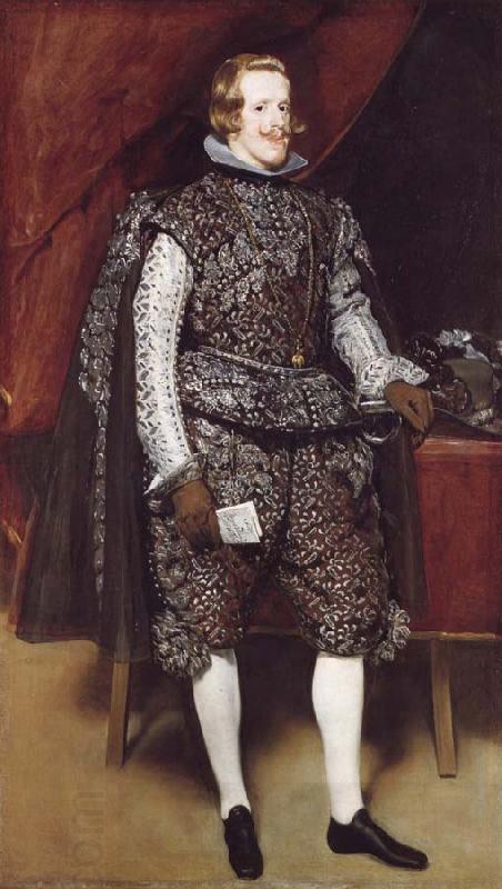 Diego Velazquez Philip IV of Spain in Brown and Silver